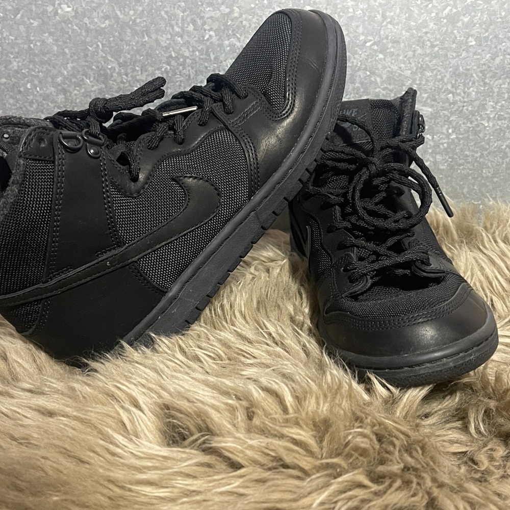 Nike SB Zoom Dunk High Pro BOTA Sneaker - Boot Sz 8.5 Men’s / 10 Women’s - Black